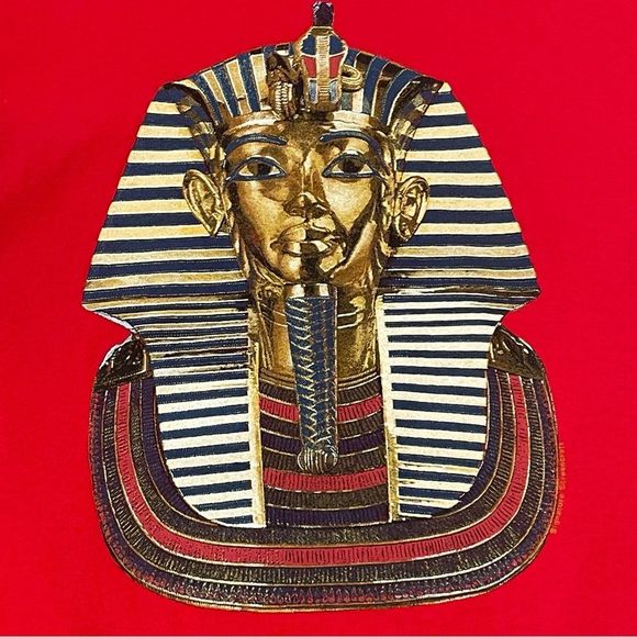 Vintage 90s Pharoah Graphic T-Shirt Sz. Medium - Picture 3 of 7